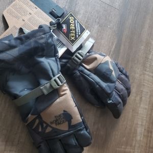 Womens Northface Gortex Gloves Sz L